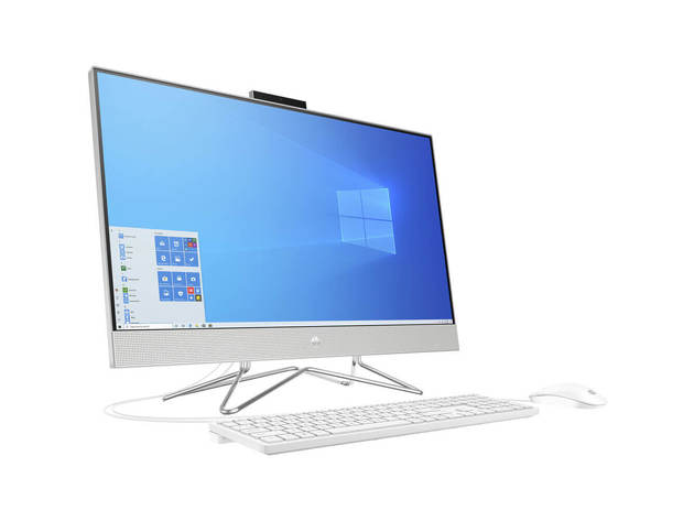HP 27DP1270 27 inch Multi-Touch All-in-One Desktop Computer - Silver