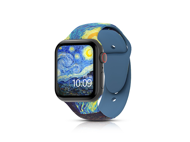 MobyFox 38mm Apple Watch Band & Watch Face Code (Starry Night)