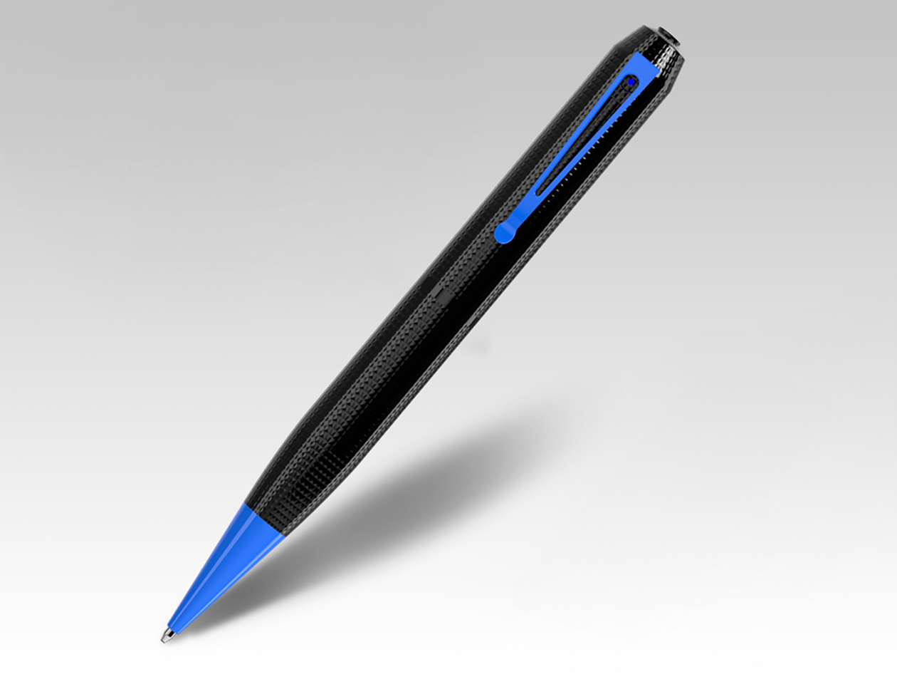 iSpyPen Pro X 2K HD Recording Camera Pen 64GB (Blue)