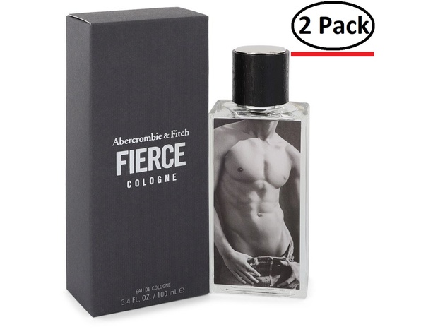 Fierce by Abercrombie & Fitch Cologne Spray 3.4 oz for Men (Package of 2)