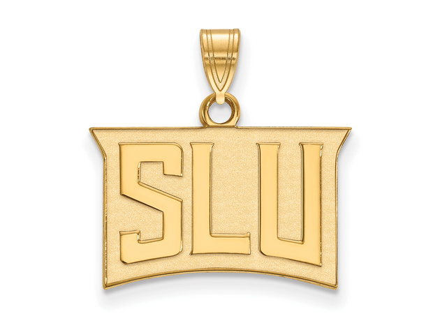 NCAA 10k Yellow Gold St. Louis U. Small Pendant