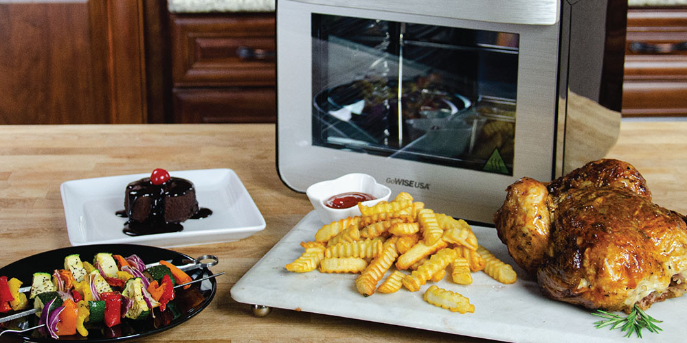 11.6 Quart/11 Liter Digital Air Fryer with Rotisserie & Rotating