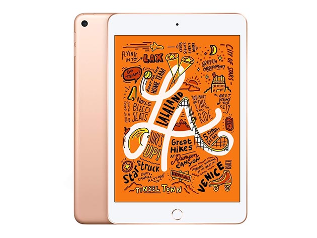 Apple iPad mini 5 (2019) 9.7" 256GB - Gold (Refurbished: Wi-Fi + Cellular Unlocked)	