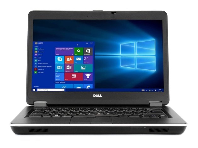 Dell Latitude E6440 14" Laptop, 2.6GHz Intel i7 Dual Core Gen 4, 4GB RAM, 500GB SATA HD, Windows 10 Home 64 Bit (Refurbished Grade B)