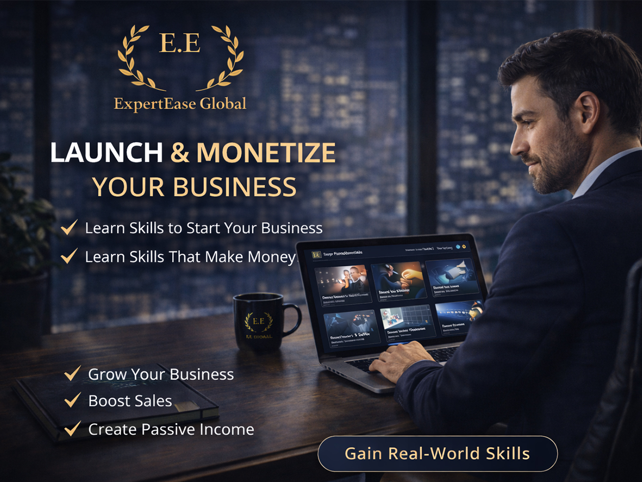 ExpertEase Global Premium Online Courses + Membership: 1 Year Subscription