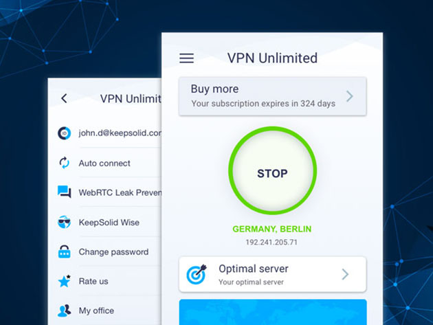 KeepSolid VPN Unlimited: Lifetime Subscription