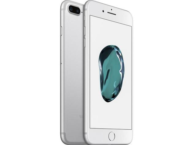 Apple iPhone 7 Plus Unlocked Silver/128GB/Grade A+ (Refurbished)
