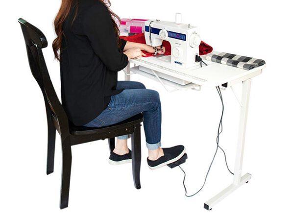 movable sewing table