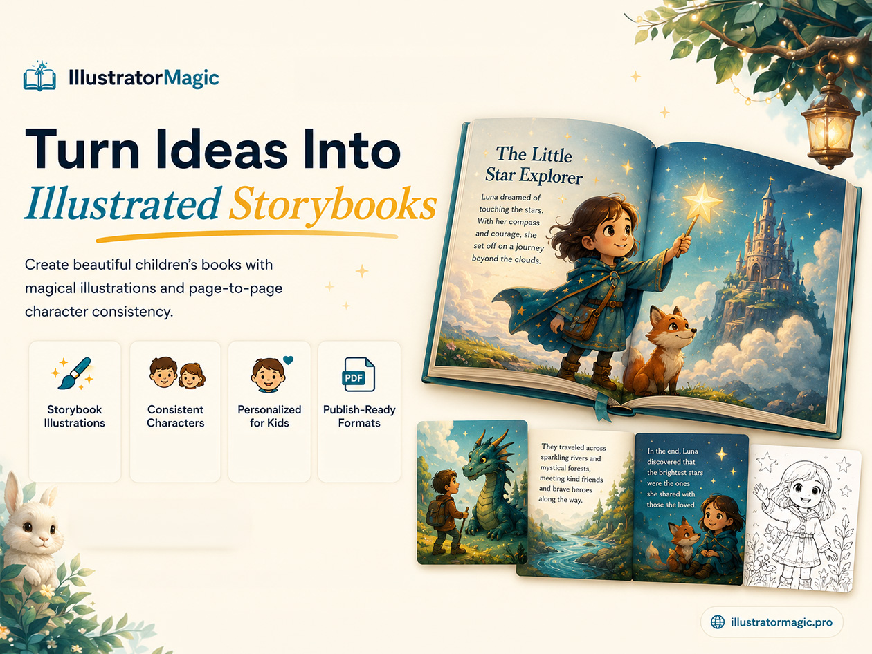 llustratorMagic Pro Plan: Lifetime Subscription
