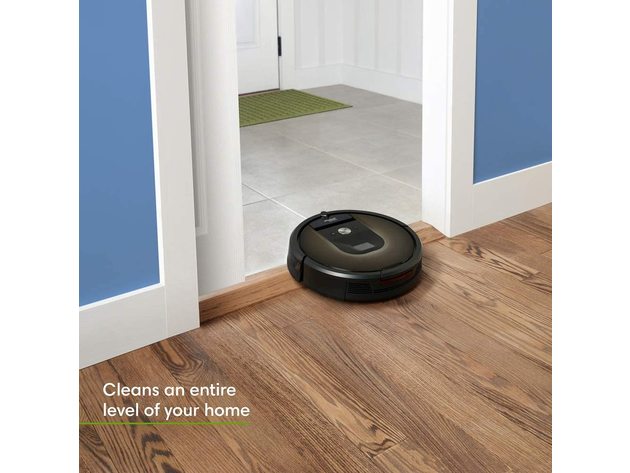 iRobot Roomba 981 Robot Vacuum-Wi-Fi Connected Mapping, Works with Alexa - Black (Used)
