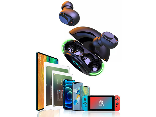 BestBuds TWS Earbuds with Wireless Digital Display Charging Case