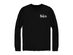 Beatles Men's Long-Sleeve Let It Be Band T-Shirt Black Size Large