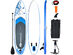 Costway 10.6' Inflatable Stand Up Paddle Board W/Carry Bag Adjustable Paddle Youth Adult
