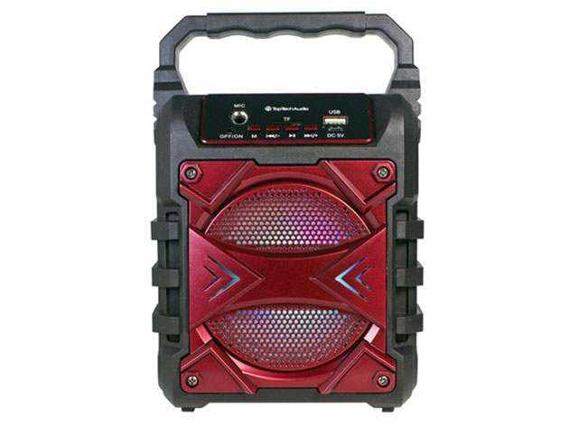 JET-4 Portable Bluetooth Speaker (Red)