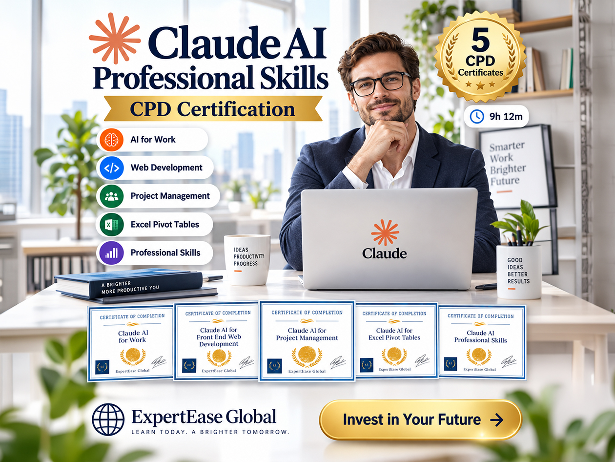Claude AI Professional Skills CPD Certification