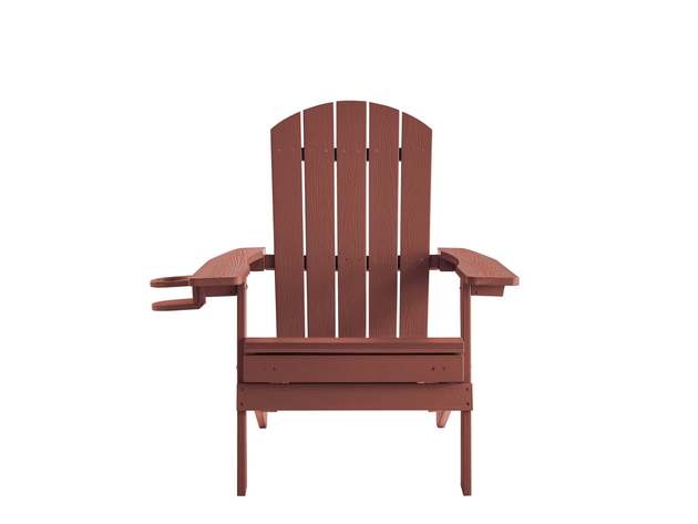 Cal Adirondack Chair Brick Red