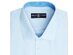Tasso Elba Men's Regular Fit Non-Iron Fine Herringbone French Cuff Dress Shirt Blue Size Extra Large