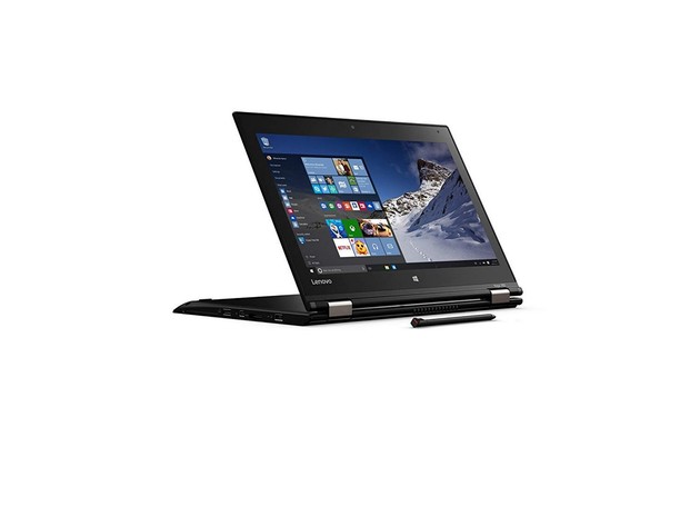 Lenovo ThinkPad YOGA 260 Laptop Computer, 2.30 GHz Intel i5 Dual Core Gen 6, 8GB DDR3 RAM, 128GB SSD Hard Drive, Windows 10 Home 64 Bit, 12" Screen (Refurbished Grade B)