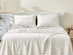 4-Piece Floral Print Microfiber Sheet Set (Taupe/Queen)