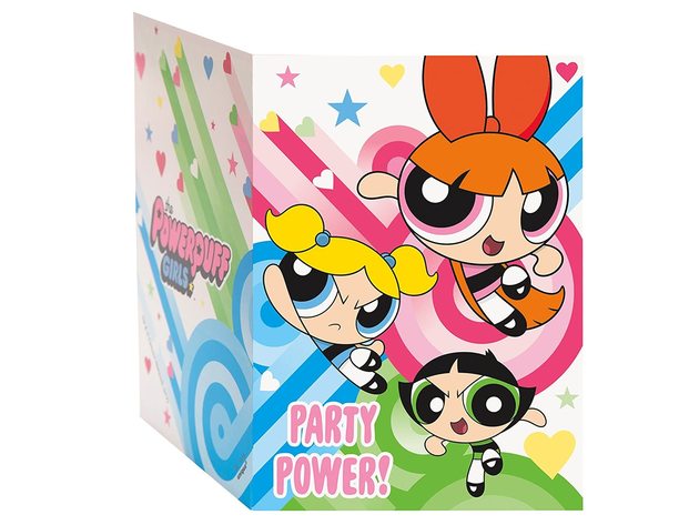 Powerpuff Girls Invitations, 8ct