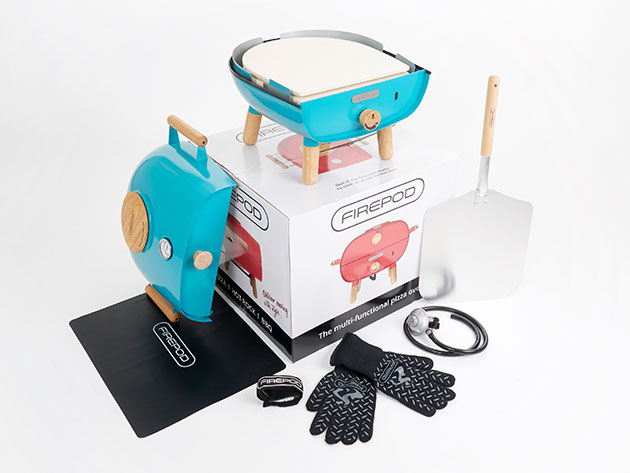 Firepod: Portable Multi-Functional Pizza Oven (Blue)