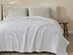 Vintage Cotton Waffle Blanket (King/White)