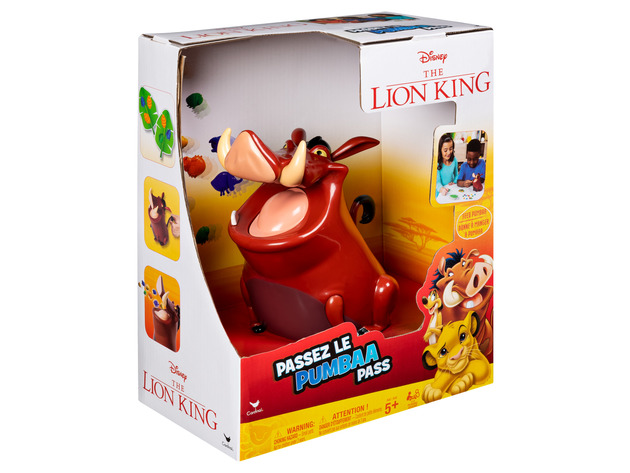 Cardinal Disney Lion King Pumbaa Pass Game for Families, Teens, and Adults, Any Lion King Fan will Love