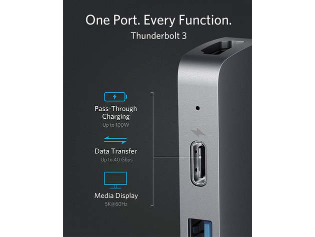 Anker PowerExpand Direct 8-in-2 USB-C PD Media Hub
