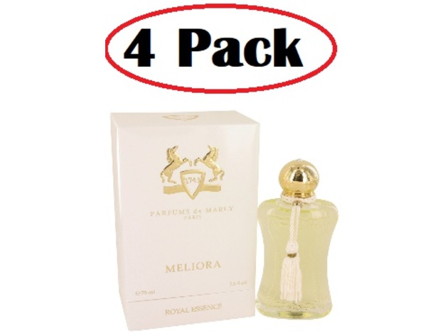 4 Pack of Meliora by Parfums de Marly Eau De Parfum Spray 2.5 oz