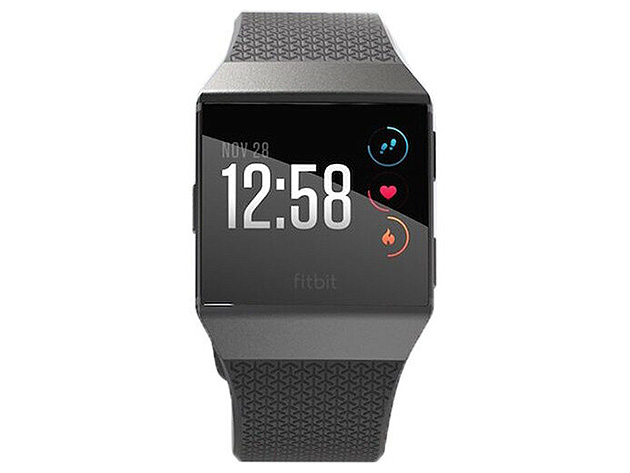 Fitbit Ionic™ GPS Fitness Smartwatch (Charcoal/Gray)