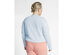 Nike Women's  Sportswear Plus Cropped Crew Sweatshirts Blue Size 2X