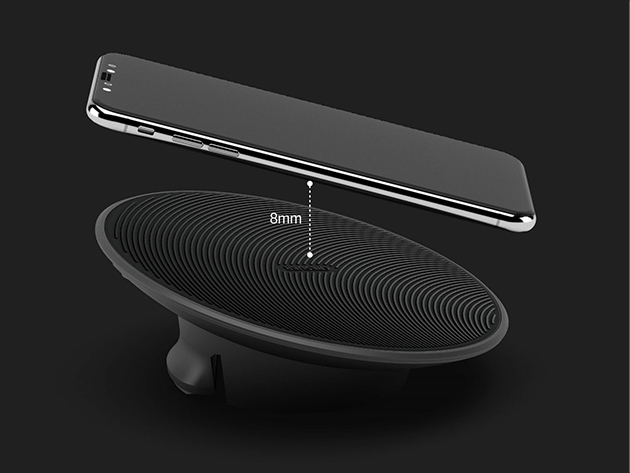 CRESUER ENEGUFO Dual Angle 7.5W Fast Qi Wireless Charger