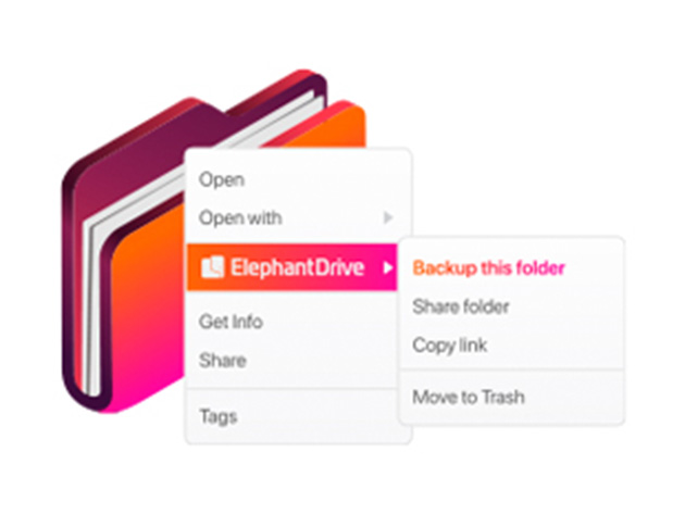 ElephantDrive 1 TB Plan: 2-Yr Subscription