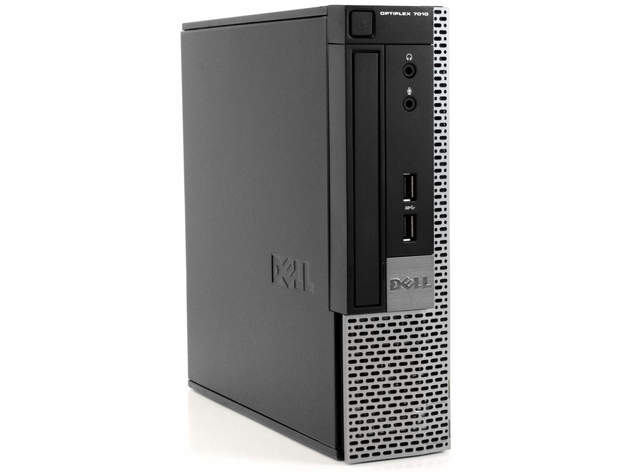 Dell Optiplex 7010 Ultra Small Form Factor Computer PC, 3.1 GHz Intel Core i3, 16GB DDR3 RAM, 240GB SSD Hard Drive, Windows 10 Professional 64 bit (Renewed)