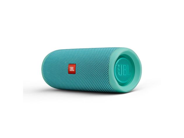 JBL FLIP 5 Portable Waterproof Wireless Bluetooth Speaker w/ Built in Battery and Microphone, Teal (New Open Box)