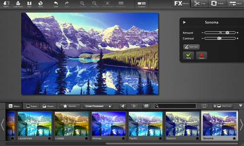 how to edit photos in fx photo studio