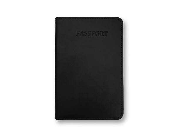 TUDIA Genuine Leather Travel Passport/Vaccine Card RFID Wallet Case