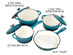 Basque 7-Piece Enameled Cast Iron Cookware Set