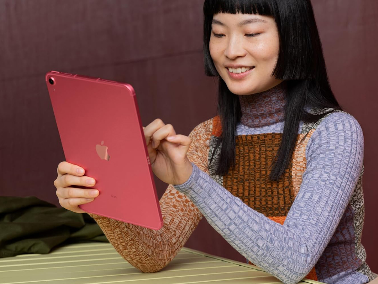 Apple iPad (2022) 10th Gen 256GB Wi-Fi & Cellular Pink (Refurbished)