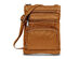 Krediz Leather Crossbody Bag for Women (Regular/Light Brown)