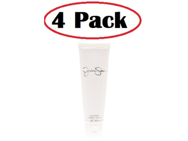 4 Pack of Jessica Simpson Signature 10th Anniversary by Jessica Simpson Body Lotion 3 oz