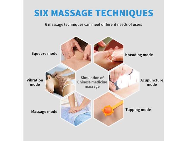 3D Smart Cervical Massager 9 Intensity 6 Modes Neck Massager