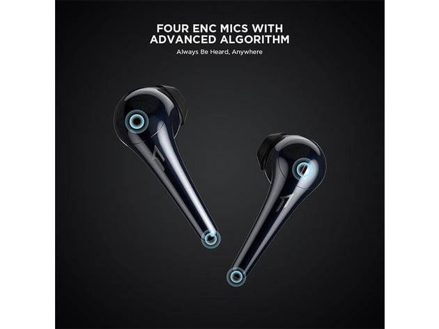 1MORE ComfoBuds 2 True Wireless Headphones Galaxy Black