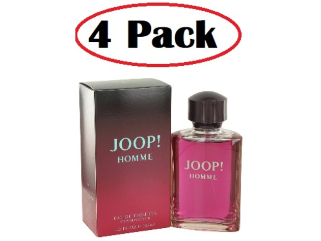 4 Pack of JOOP by Joop! Eau De Toilette Spray 4.2 oz