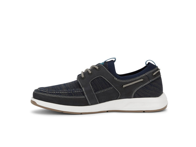 Dockers Mens Vaughan SMART SERIES Boat Shoe with NeverWet - 11 M Navy ...