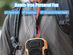 4-in-1 Clip-On Portable Waist Fan (Orange)