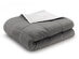 Weighted Anti-Anxiety Blanket (Grey/White)