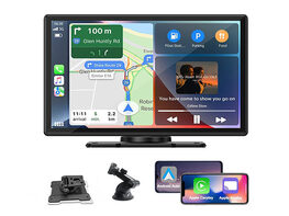 9" Wireless Car Display with Apple CarPlay/Android Auto Compatibility & Phone Mirroring