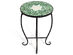 Costway Outdoor Indoor Accent Table Plant Stand Scheme Garden Steel Green - Multicolor