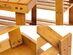 Homemaid Living Bamboo 3-Tier Shoe Rack Bench